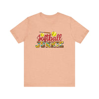 Softball Junkie Bella Canvas Shirt - Softball T Shirt, Softball Gift, Softball Lover, Game Day, Softballer, Softball Life - Unisex