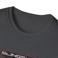 Slingshot Shirt Front/Back - Unisex Softstyle T-Shirt