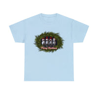 Snowman Christmas Shirt - Christmas Holiday Graphic T Shirt Short Sleeve Unisex Jersey Tee