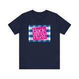 Back & Body Hurts Bella Canvas Shirt, Back and Body Hurts Plaid Gift for Her Funny Graphic T Shirt Jersey Tees