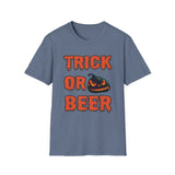 Trick or Beer - Unisex Softstyle T-Shirt