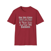 In Your Lane - Unisex Softstyle T-Shirt