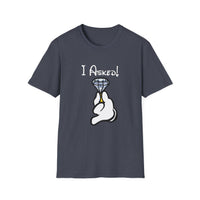 I Asked - Unisex Softstyle T-Shirt