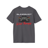 Slingshot Shirt Front/Back - Unisex Softstyle T-Shirt