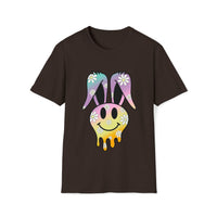 Retro Bunny - Softstyle T Shirt - Gift for Her Birthday Mom Mother Grandmother Nana Sister Aunt T Shirt - Unisex