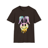 Retro Bunny - Softstyle T Shirt - Gift for Her Birthday Mom Mother Grandmother Nana Sister Aunt T Shirt - Unisex