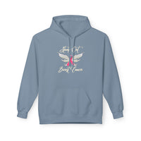 Stamp Out Breast Cancer - Unisex Midweight Softstyle Fleece Hoodie