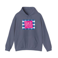 Back & Body Hurts Logo- Unisex Heavy Blend™ Hooded Sweatshirt