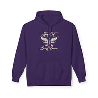 Stamp Out Breast Cancer - Unisex Midweight Softstyle Fleece Hoodie