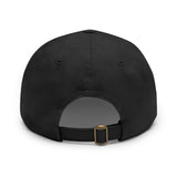 Knight Symbol Unstructured Hat with Leather Patch (Round)
