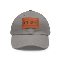 Hubby 2023 - Twill Hat with Faux Leather Patch
