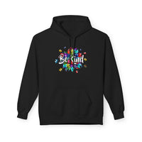Autism Be Kind - Unisex Midweight Softstyle Fleece Hoodie