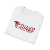 Hellcop Charger 2 - Softstyle T Shirt - Funny Shirt, Dodge Shirt, Police Pursuit Shirt