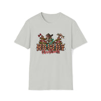 Howdy Christmas Softstyle T Shirt - Christmas Funny Holiday Graphic T Shirt, Christmas Shirt, Holiday Shirt - Unisex T-Shirt