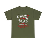 Sweet But Twisted Christmas Shirt - Christmas Holiday Graphic T Shirt Short Sleeve Unisex Jersey Tee