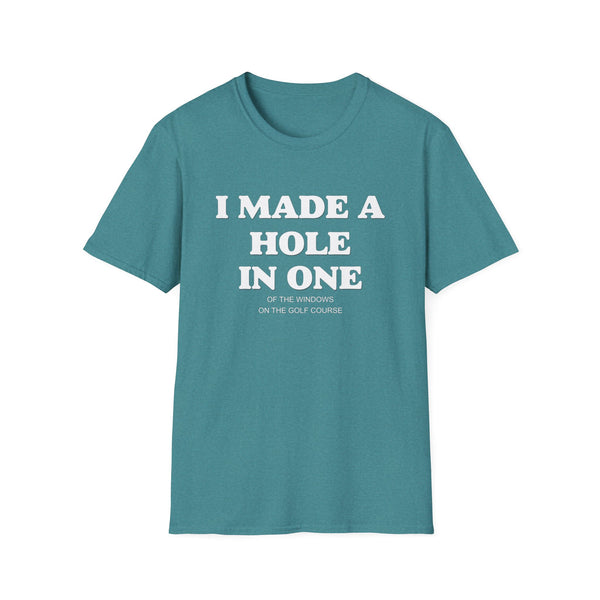 Hole In Window - Unisex Softstyle T-Shirt
