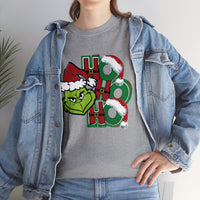 Ho Ho Ho Funny Shirt - Christmas Funny Holiday Graphic T Shirt, Christmas Shirt, Holiday Shirt - Short Sleeve Unisex