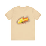 Flaming Softball Bella Canvas Shirt 2 - Softball T Shirt, Softball Gift, Softball Lover, Game Day, Softballer, Softball Life - Unisex
