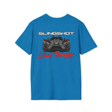 Slingshot Shirt Front/Back - Unisex Softstyle T-Shirt