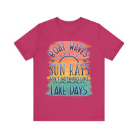 Lake Days - Bella Canvas Unisex Ring Spun Cotton Shirt