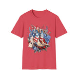 Flag Boots Shirt - Unisex Softstyle T-Shirt