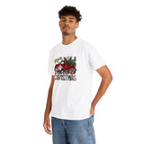 Merry Christmas Truck Funny Shirt - Christmas Funny Holiday Graphic T Shirt Short Sleeve Unisex Jersey Tee