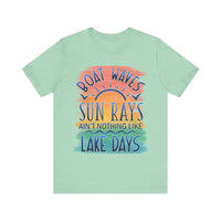 Lake Days - Bella Canvas Unisex Ring Spun Cotton Shirt