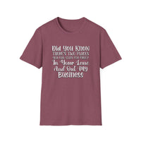 In Your Lane - Unisex Softstyle T-Shirt