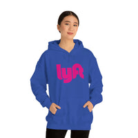 Driver Delivery Hoodie - New Logo Lyft, Lyft, Ride Share Hooded Sweatshirt - Unisex Heavy Blend Hoodie