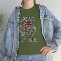 Fear The Rattler T Shirt - Unisex Jersey Short Sleeve Tee