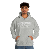 Postal Worker No Crying - Hoodie - United States Postal Worker Postal Wear Post Office Shirt Postal Shirt Unisex
