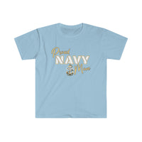 Proud Navy Mom - Unisex Softstyle T-Shirt