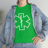 Star of Life - Paramedic EMT EMS Medic Firefighter Ambulance Doctor Nurse RN Emergency First Responder Shirt - Heavy Cotton Unisex