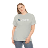 Driver Delivery T Shirt - New Logo Uber, Ride Share Shirt - Short Sleeve Unisex Tees - Heavy Cotton