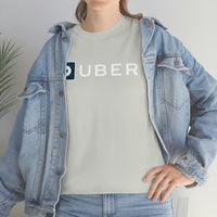 Driver Delivery T Shirt - New Logo Uber, Ride Share Shirt - Short Sleeve Unisex Tees - Heavy Cotton