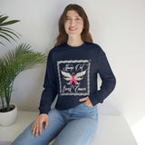 Breast Cancer Sweatshirt - United States Postal Worker Postal Wear Post Office Postal - Unisex Crewneck Sweatshirt