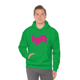 Driver Delivery Hoodie - New Logo Lyft, Lyft, Ride Share Hooded Sweatshirt - Unisex Heavy Blend Hoodie