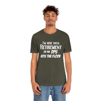 Until Retirement Bella Canvas Unisex T Shirt - United States Postal Worker Postal Wear Post Office Postal Shirt