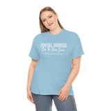 Postal Worker No Crying Shirt - United States Postal Worker Postal Wear Post Office Postal Shirt - Heavy Cotton Unisex