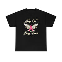 Breast Cancer - United States Postal Worker Postal Wear Post Office Postal Shirt - Heavy Cotton Short Sleeve Unisex