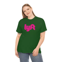 Driver Delivery T Shirt - New Lyft Logo, Lyft, Ride Share Shirt - Short Sleeve Unisex Tees - Heavy Cotton