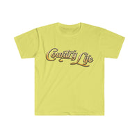 Country Life Softstyle T-Shirt - Graphic Tees For Women Men Country Shirt Farmhouse Country T Shirt