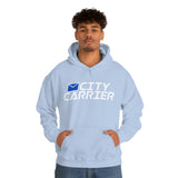 City Carrier Hoodie - United States Postal Worker Postal Wear Post Office Shirt Postal Shirt Unisex