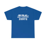 Custom Rural Carrier Zip Code Shirt - United States Postal Service Worker Postal Wear Post Office Postal Shirt - Heavy Cotton Unisex