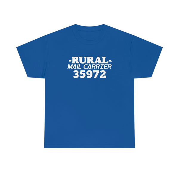 Custom Rural Carrier Zip Code Shirt - United States Postal Service Worker Postal Wear Post Office Postal Shirt - Heavy Cotton Unisex