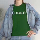 Driver Delivery T Shirt - New Logo Uber, Ride Share Shirt - Short Sleeve Unisex Tees - Heavy Cotton