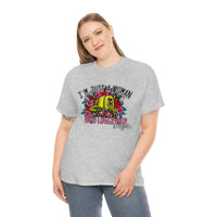 Just A Women Who Loves Her Firefighter T Shirt - 100% Cotton Short Sleeve Unisex T-Shirt