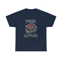 Fear The Rattler T Shirt - Unisex Jersey Short Sleeve Tee