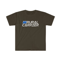 Rural Carrier - Softstyle Short Sleeve Unisex T Shirt, United States Postal Worker Postal Wear Post Office Postal Shirt