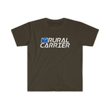 Rural Carrier - Softstyle Short Sleeve Unisex T Shirt, United States Postal Worker Postal Wear Post Office Postal Shirt